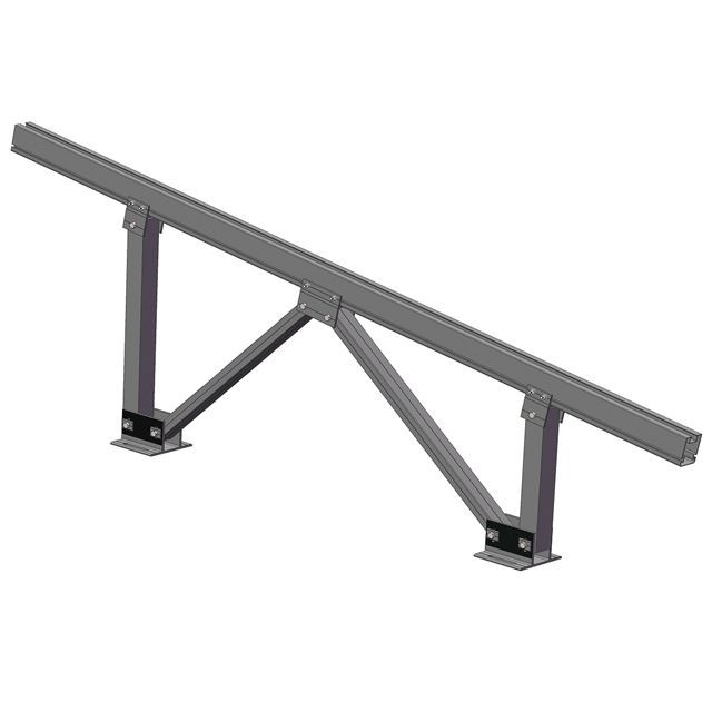 Aluminum Pre-installed Stuctures For Solar Ground And Roof