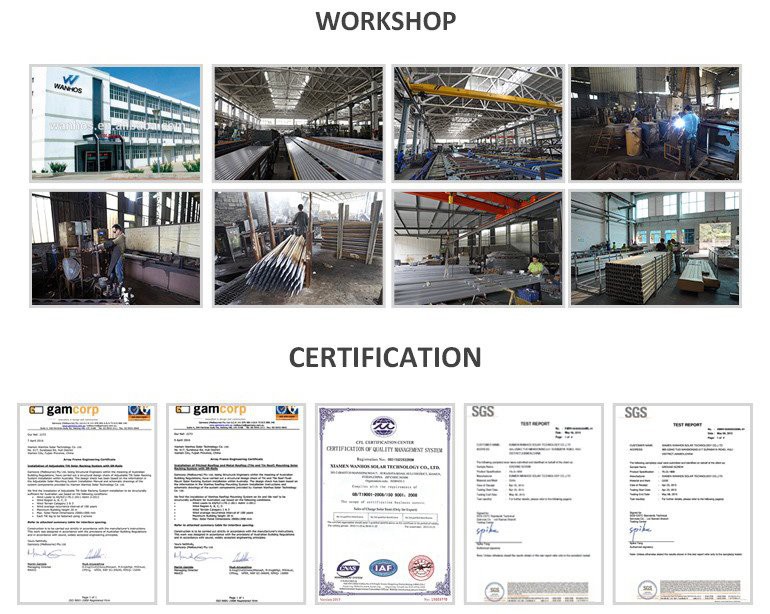 Certificate of Anchor Ground Screw