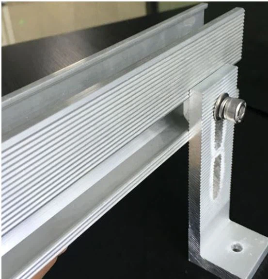 PV Aluminum Solar Mounting Component Rail