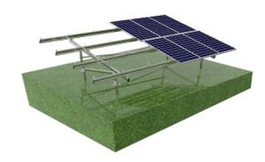 Alumiiniseos maadoitettu aurinkotuki