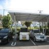 Solar Photovoltiac Carportin kiinnitysjärjestelmä Vedenpitävä aurinkosähkövalo Alumiinikotelo Solar-varoituspaketti