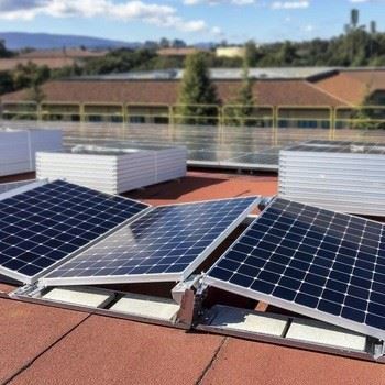 Solar Panel Racking System Flat Roof